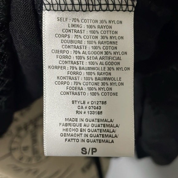 Eri + Ali sweater -lace overlay with puffed sleeves - Women size Small - Picture 6 of 6